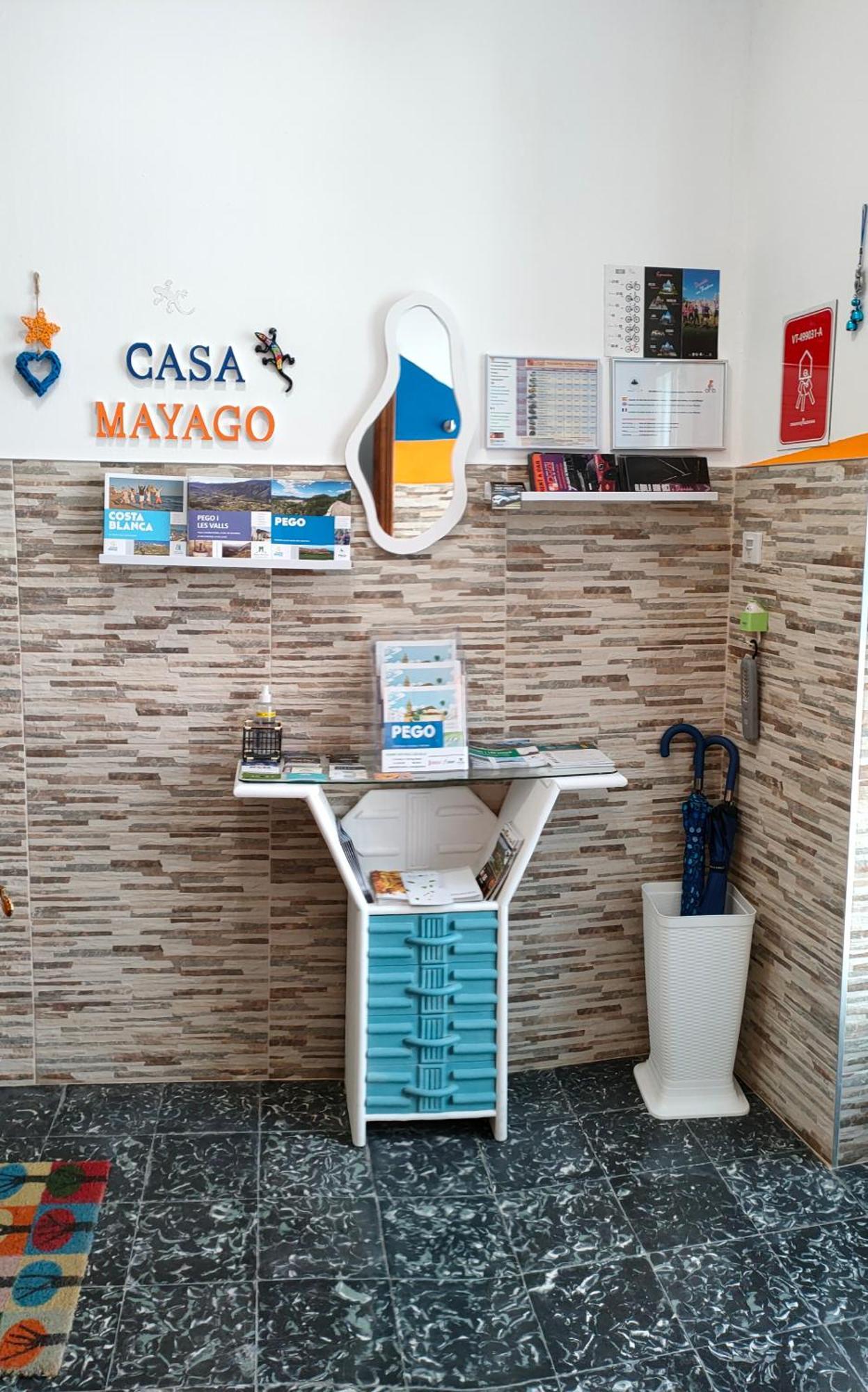 Casa Mayago, Terraza Y Solarium Pego Zewnętrze zdjęcie